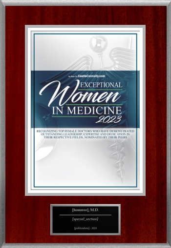 Exceptional women in medicine poster
